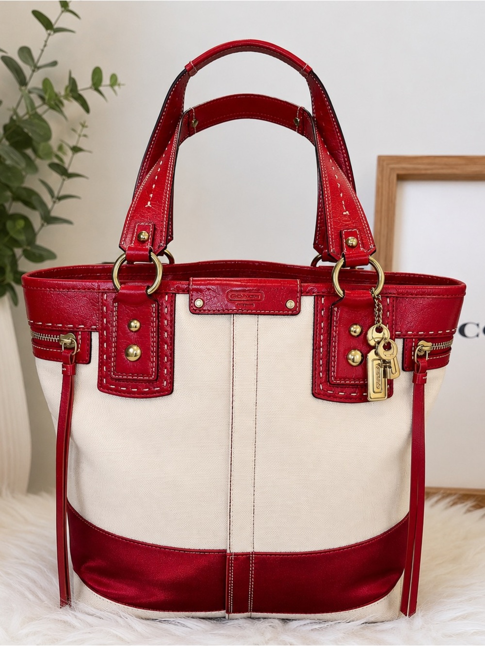 🔥COACH Hampton, 65th Anniversary Tote